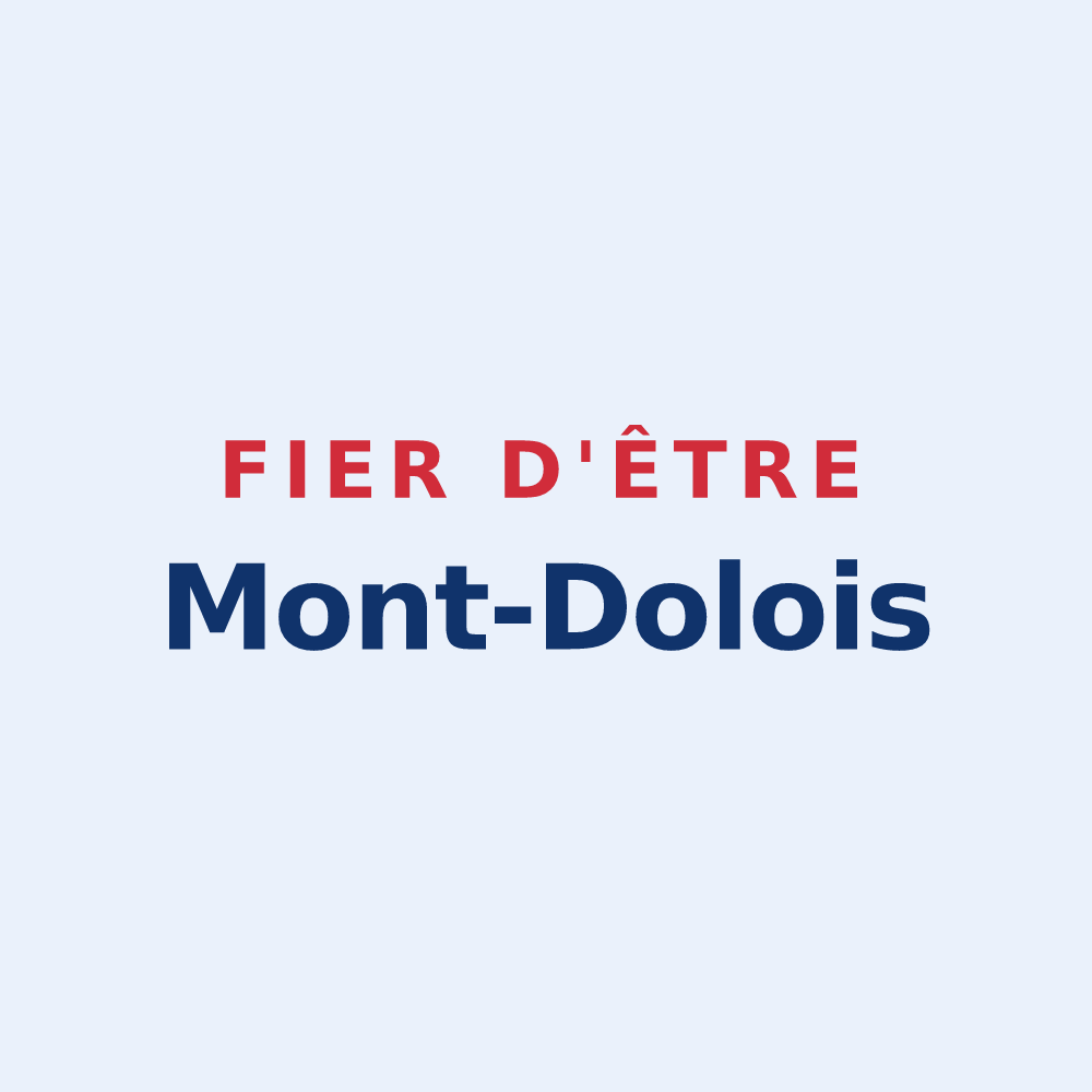 Sticker « Fier d'être Mont-Dolois » — design pour Mont-Dol