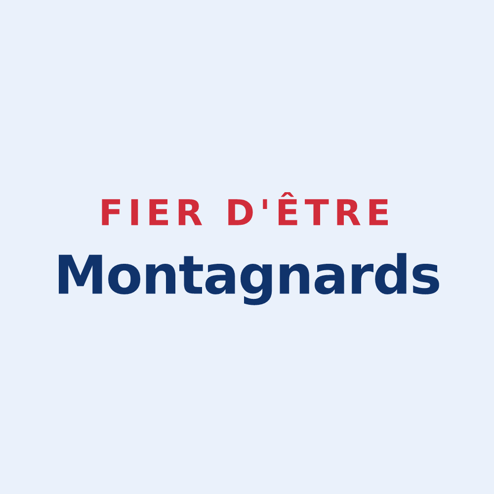 Sticker « Fier d'être Montagnards » — design pour Montagny