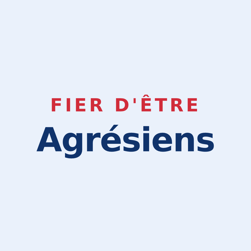 Sticker « Fier d'être Agrésiens » — design pour Montagrier