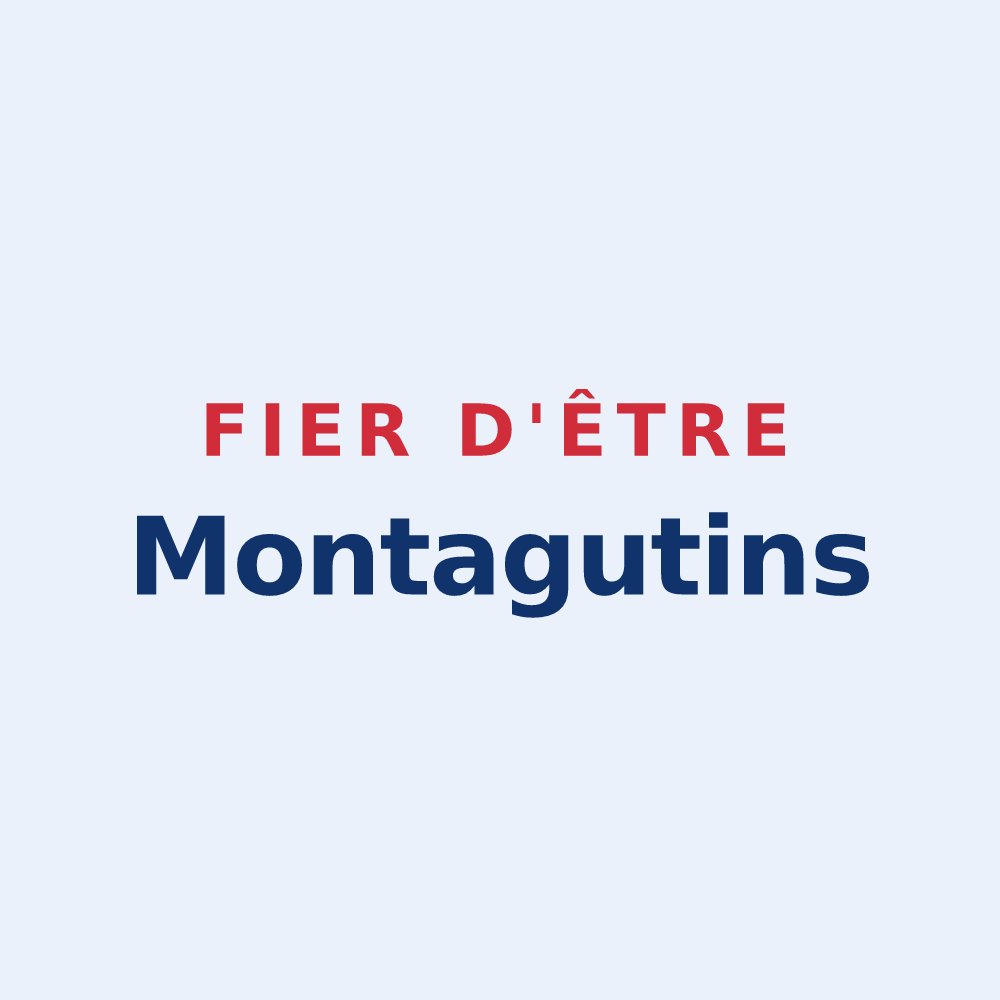 Sticker « Fier d'être Montagutins » — design pour Montaigut-le-Blanc