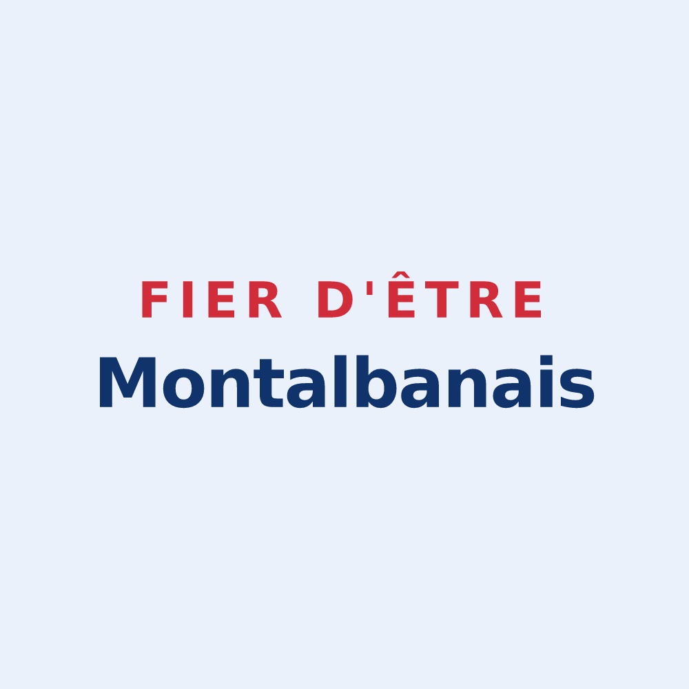 Sticker « Fier d'être Montalbanais » — design pour Montauban