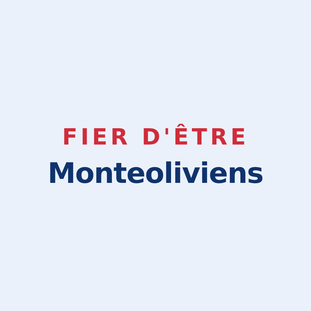 Sticker « Fier d'être Monteoliviens » — design pour Montaulieu