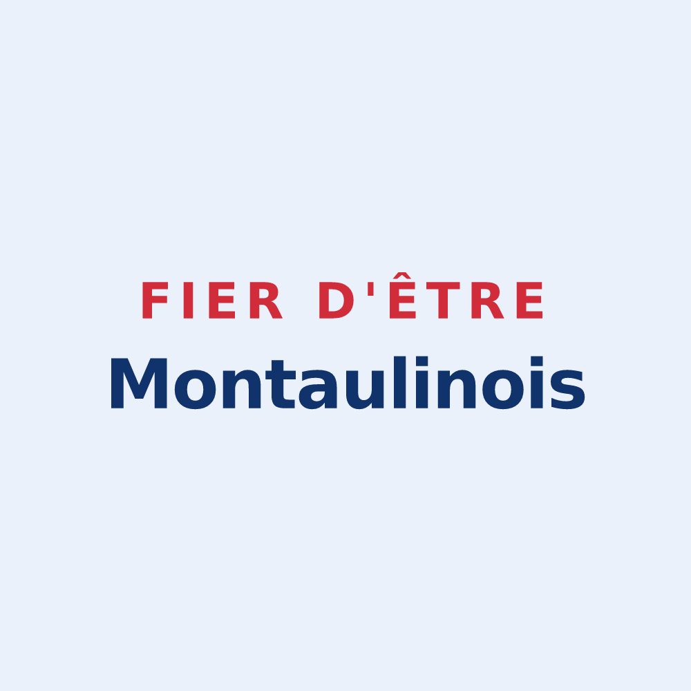 Sticker « Fier d'être Montaulinois » — design pour Montaulin