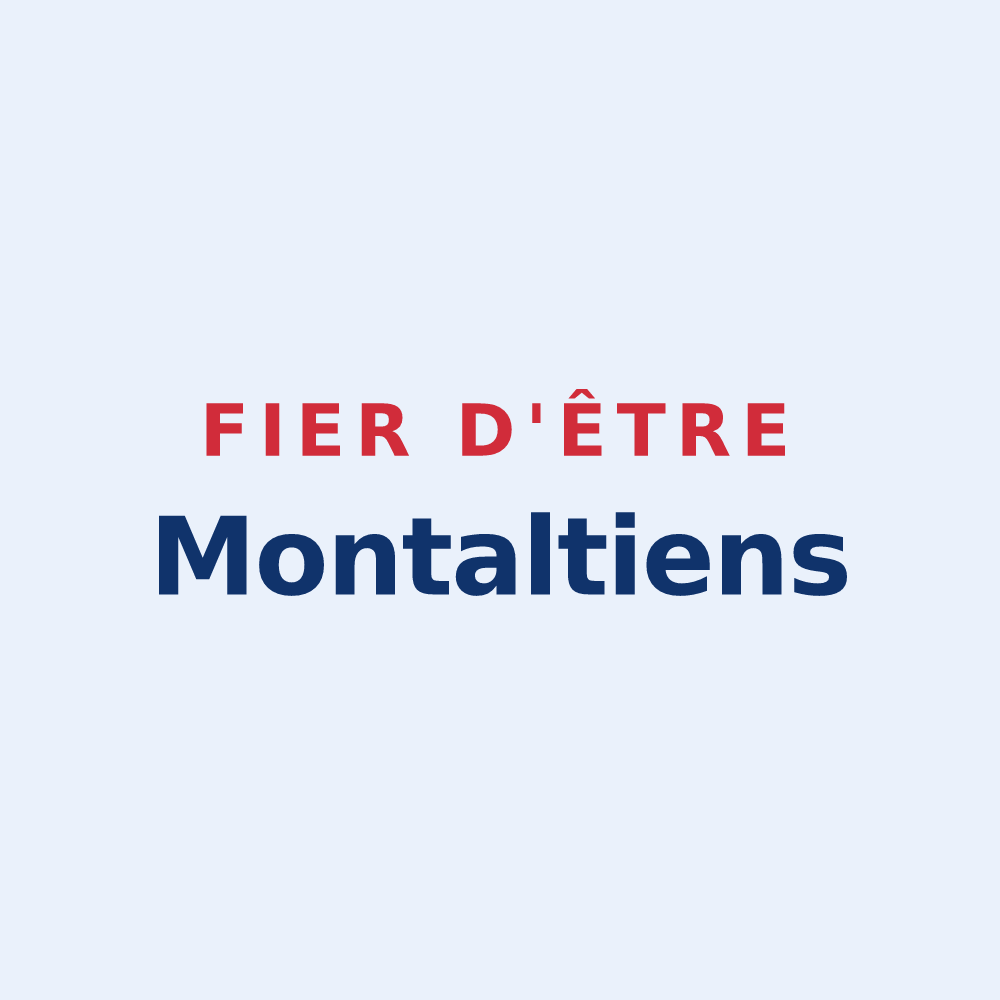 Sticker « Fier d'être Montaltiens » — design pour Montaut