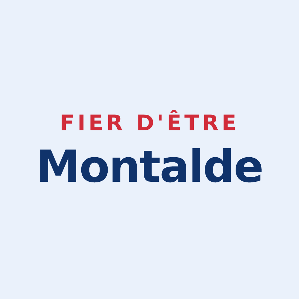 Sticker « Fier d'être Montalde » — design pour Montaut