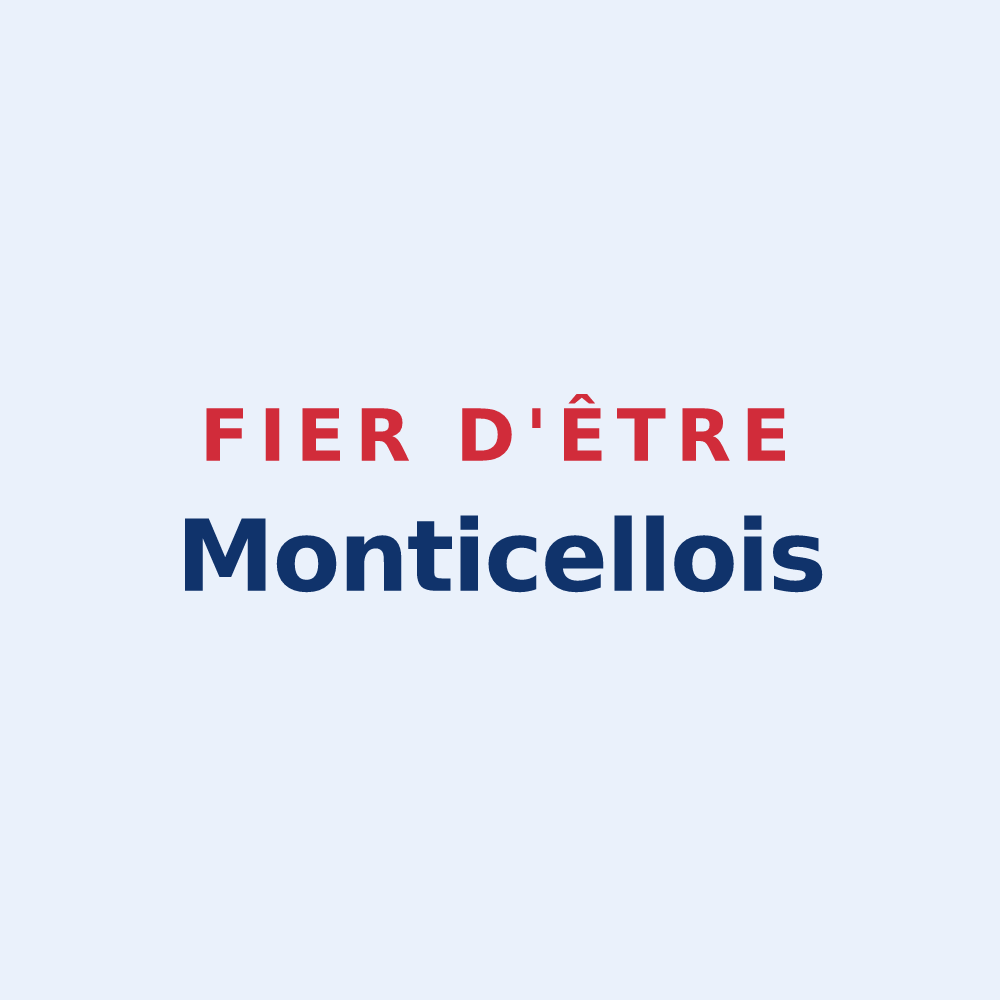 Sticker « Fier d'être Monticellois » — design pour Montceaux-lès-Meaux
