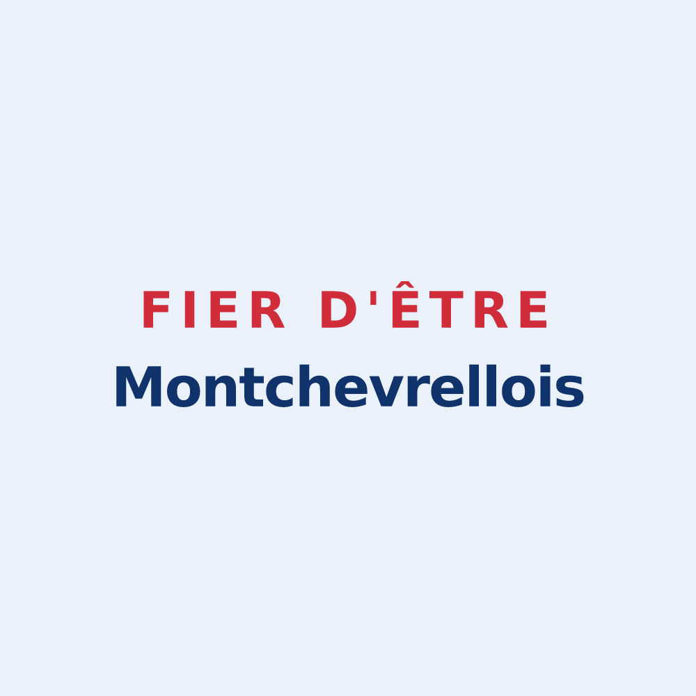 Sticker « Fier d'être Montchevrellois » — design pour Montchevrel
