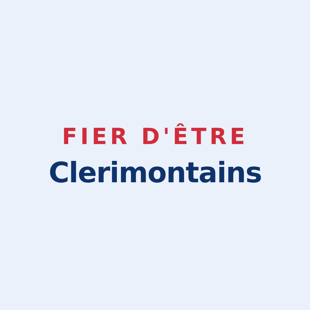 Sticker « Fier d'être Clerimontains » — design pour Montclar-de-Comminges