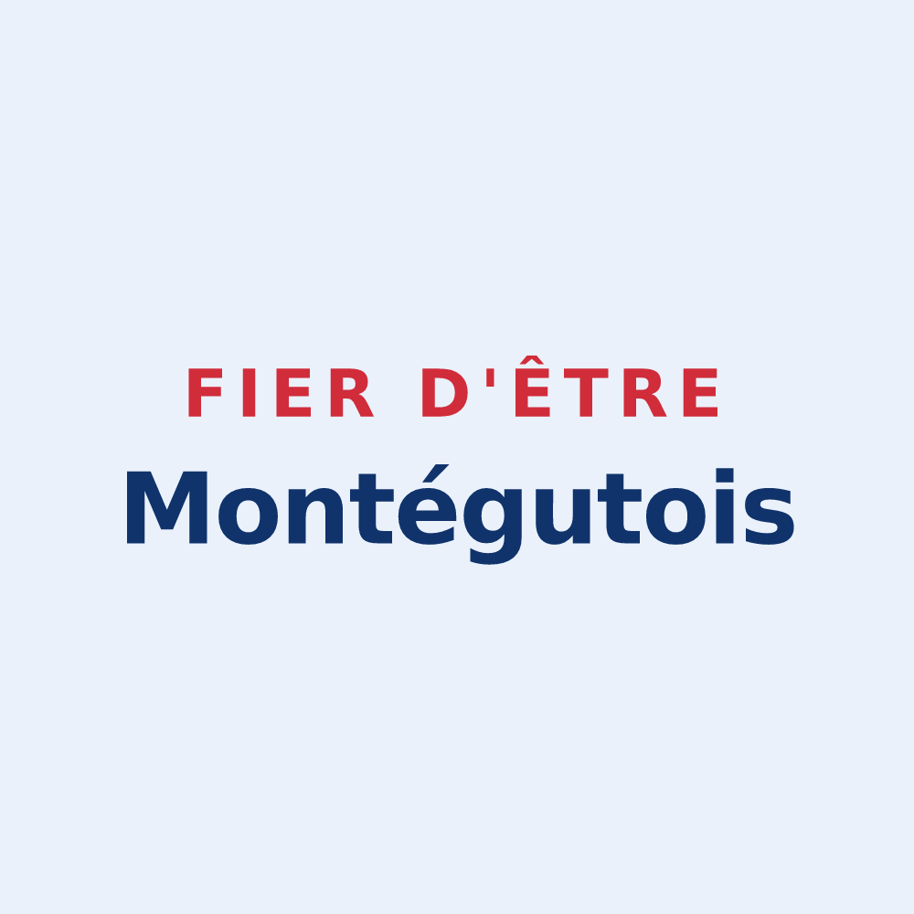 Sticker « Fier d'être Montégutois » — design pour Montégut-Lauragais