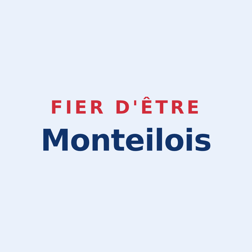 Sticker « Fier d'être Monteilois » — design pour Monteils
