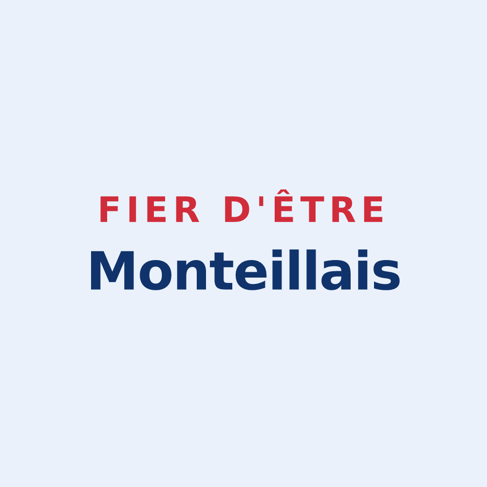 Sticker « Fier d'être Monteillais » — design pour Monteils