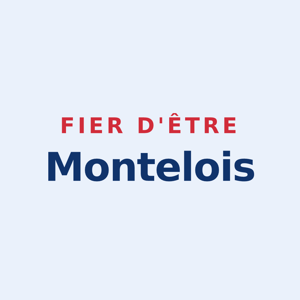 Sticker « Fier d'être Montelois » — design pour Montels