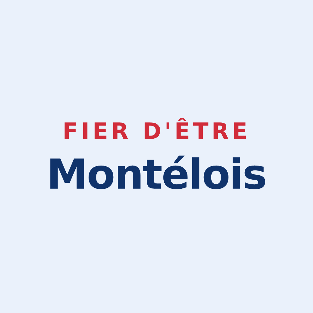 Sticker « Fier d'être Montélois » — design pour Montels