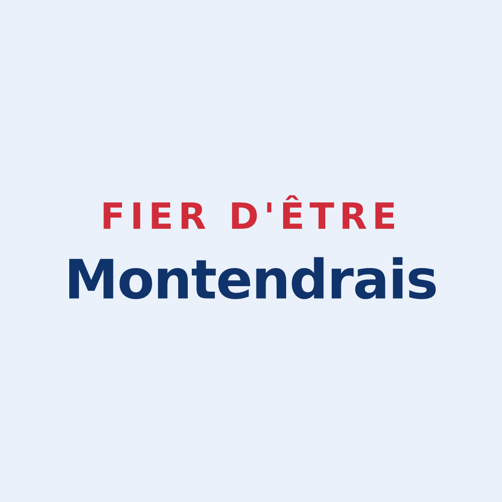 Sticker « Fier d'être Montendrais » — design pour Montendre