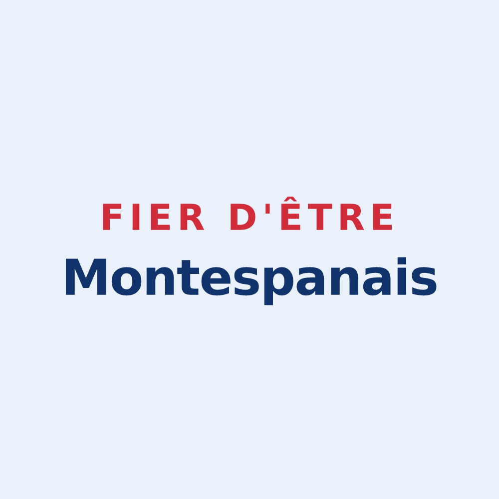 Sticker « Fier d'être Montespanais » — design pour Montespan
