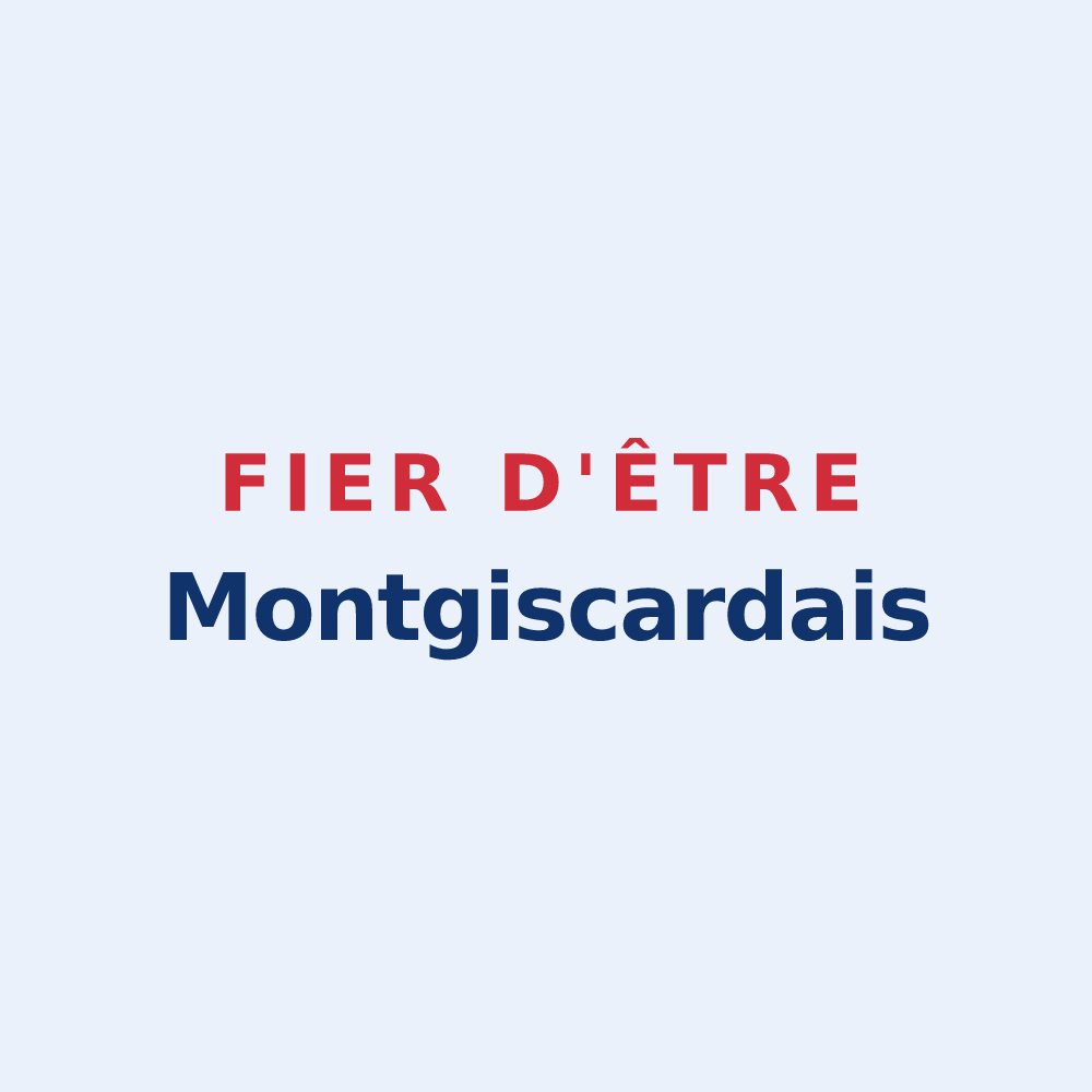 Sticker « Fier d'être Montgiscardais » — design pour Montgiscard