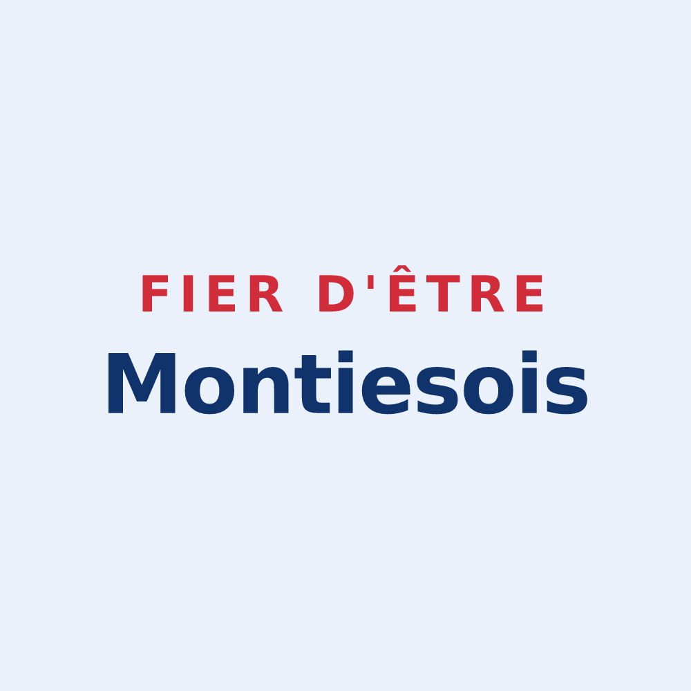 Sticker « Fier d'être Montiesois » — design pour Monties