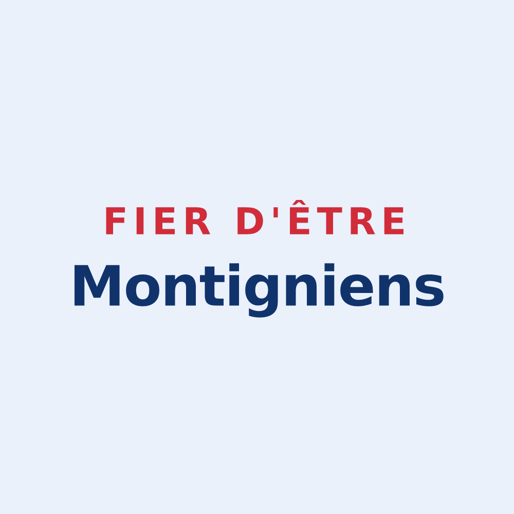 Sticker « Fier d'être Montigniens » — design pour Montigny-lès-Metz