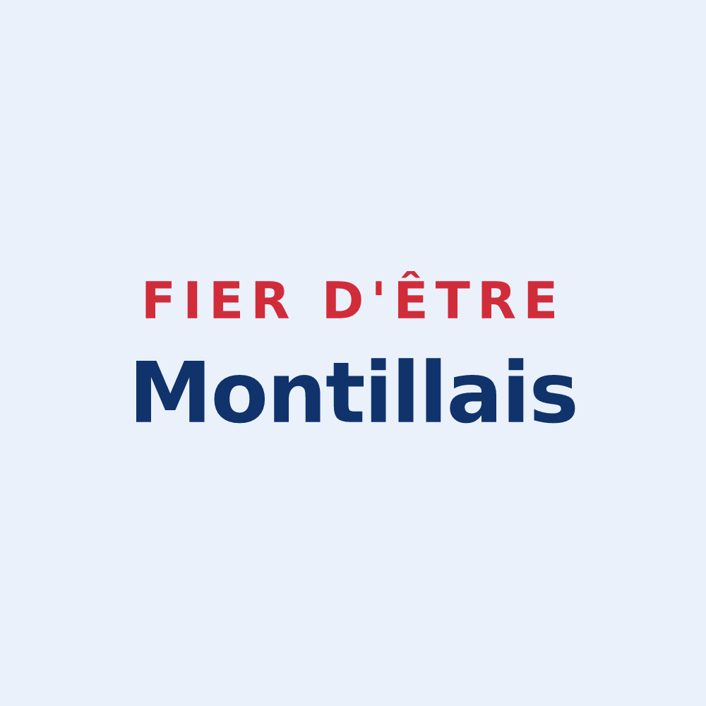 Sticker « Fier d'être Montillais » — design pour Montilly-sur-Noireau
