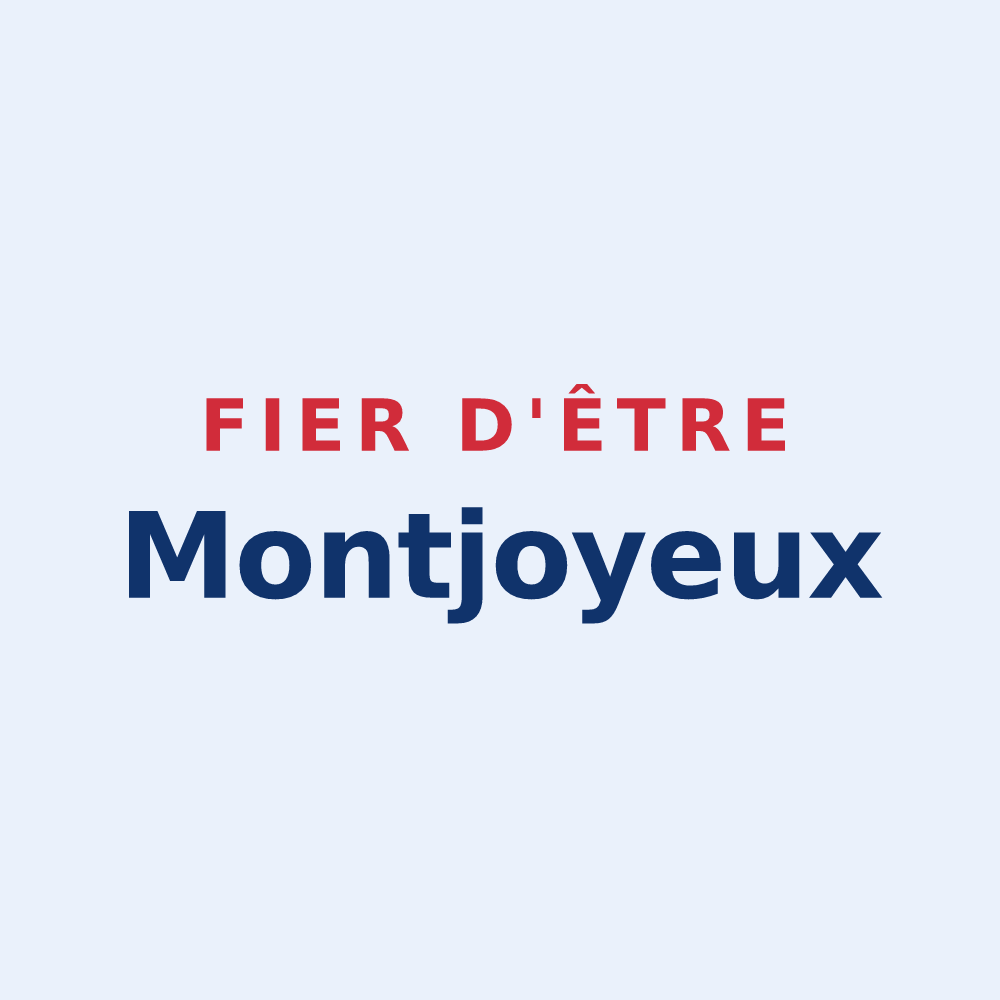 Sticker « Fier d'être Montjoyeux » — design pour Montjoie-Saint-Martin