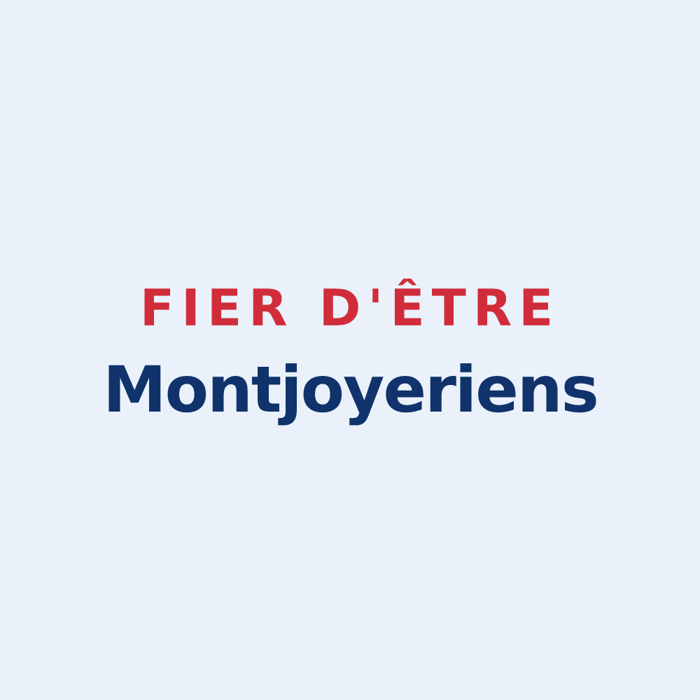 Sticker « Fier d'être Montjoyeriens » — design pour Montjoyer