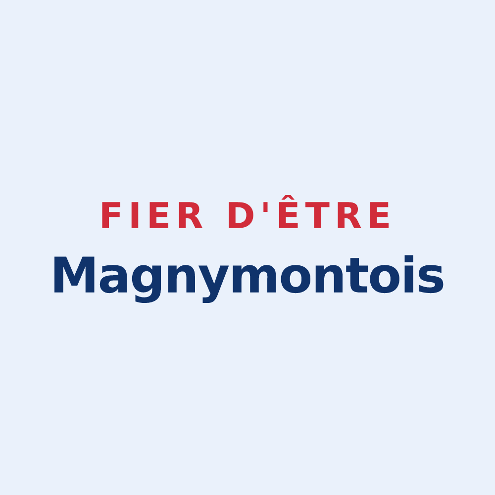 Sticker « Fier d'être Magnymontois » — design pour Montmagny
