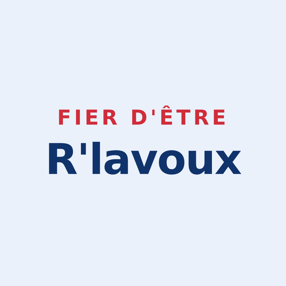 Sticker « Fier d'être R'lavoux » — design pour Montmahoux