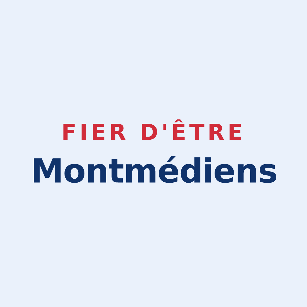 Sticker « Fier d'être Montmédiens » — design pour Montmédy