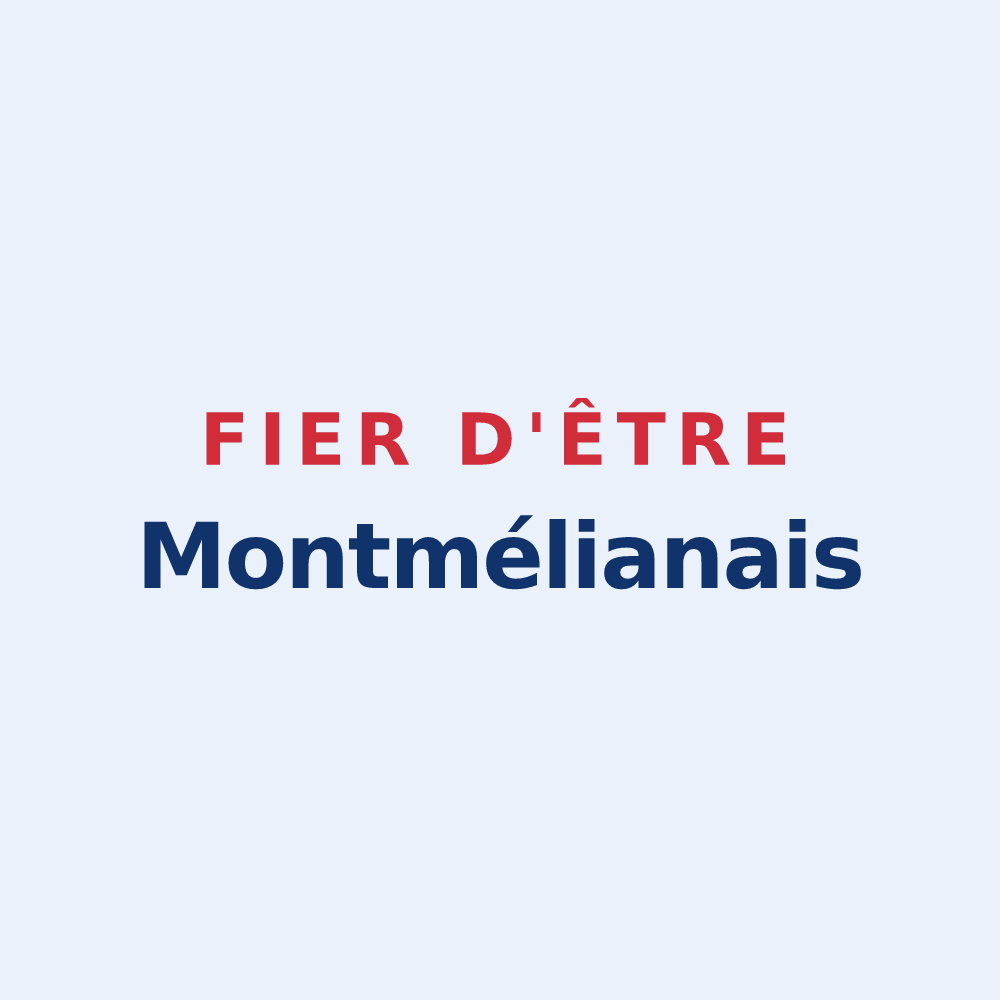 Sticker « Fier d'être Montmélianais » — design pour Montmélian