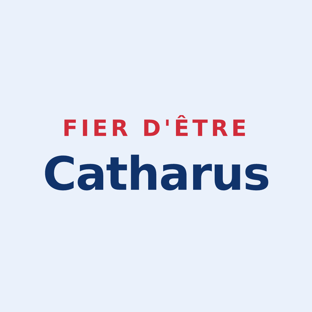 Sticker « Fier d'être Catharus » — design pour Montmorot