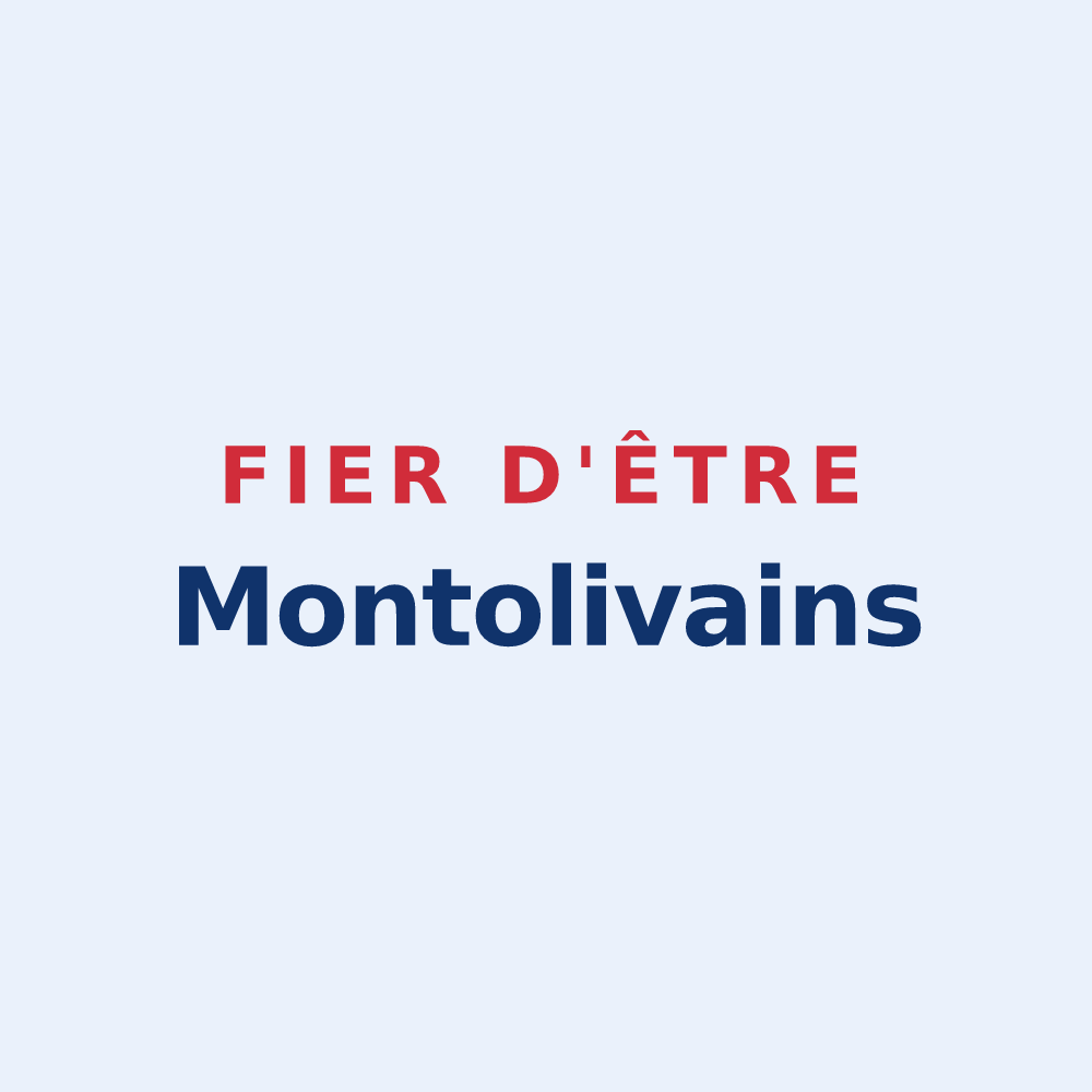 Sticker « Fier d'être Montolivains » — design pour Montolieu