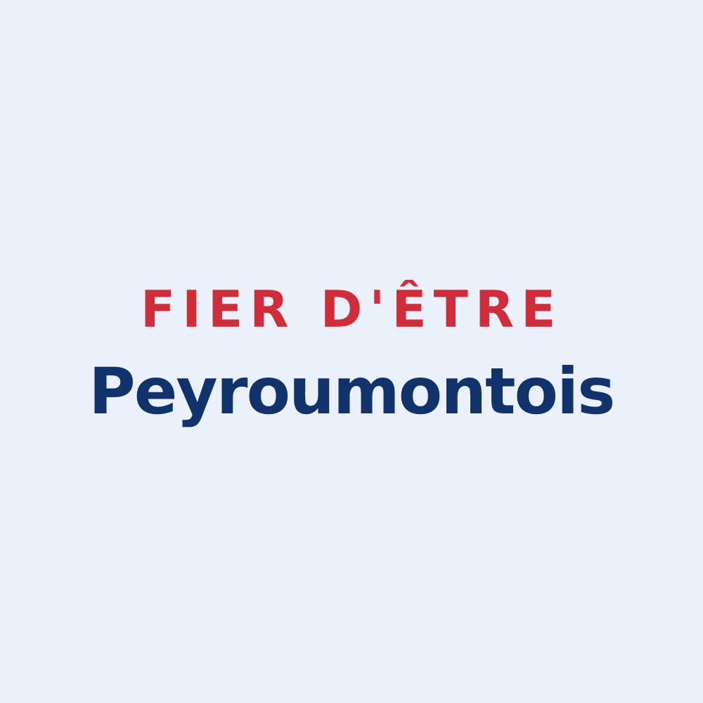 Sticker « Fier d'être Peyroumontois » — design pour Montpeyroux