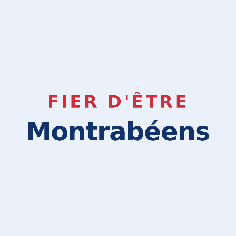 Sticker « Fier d'être Montrabéens » — design pour Montrabé