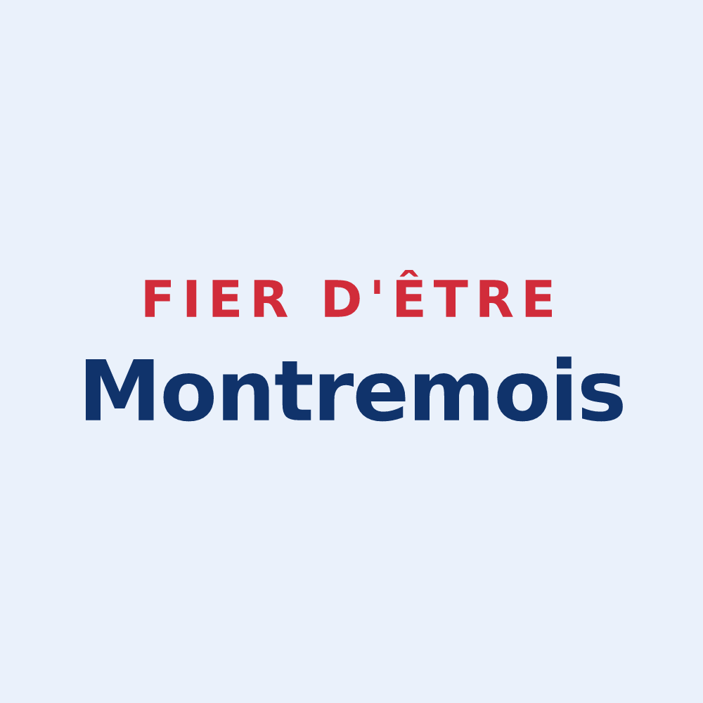 Sticker « Fier d'être Montremois » — design pour Montrem