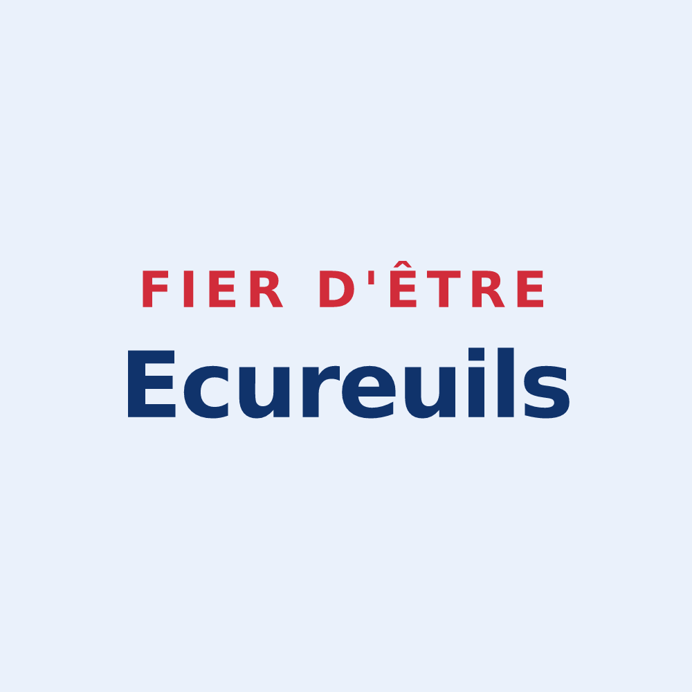 Sticker « Fier d'être Ecureuils » — design pour Montreuil-sur-Blaise