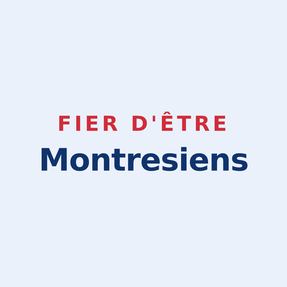 Sticker « Fier d'être Montresiens » — design pour Montreux
