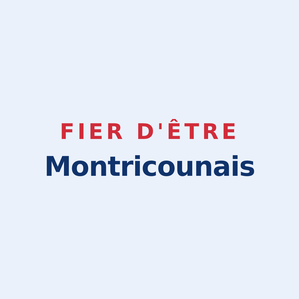 Sticker « Fier d'être Montricounais » — design pour Montricoux