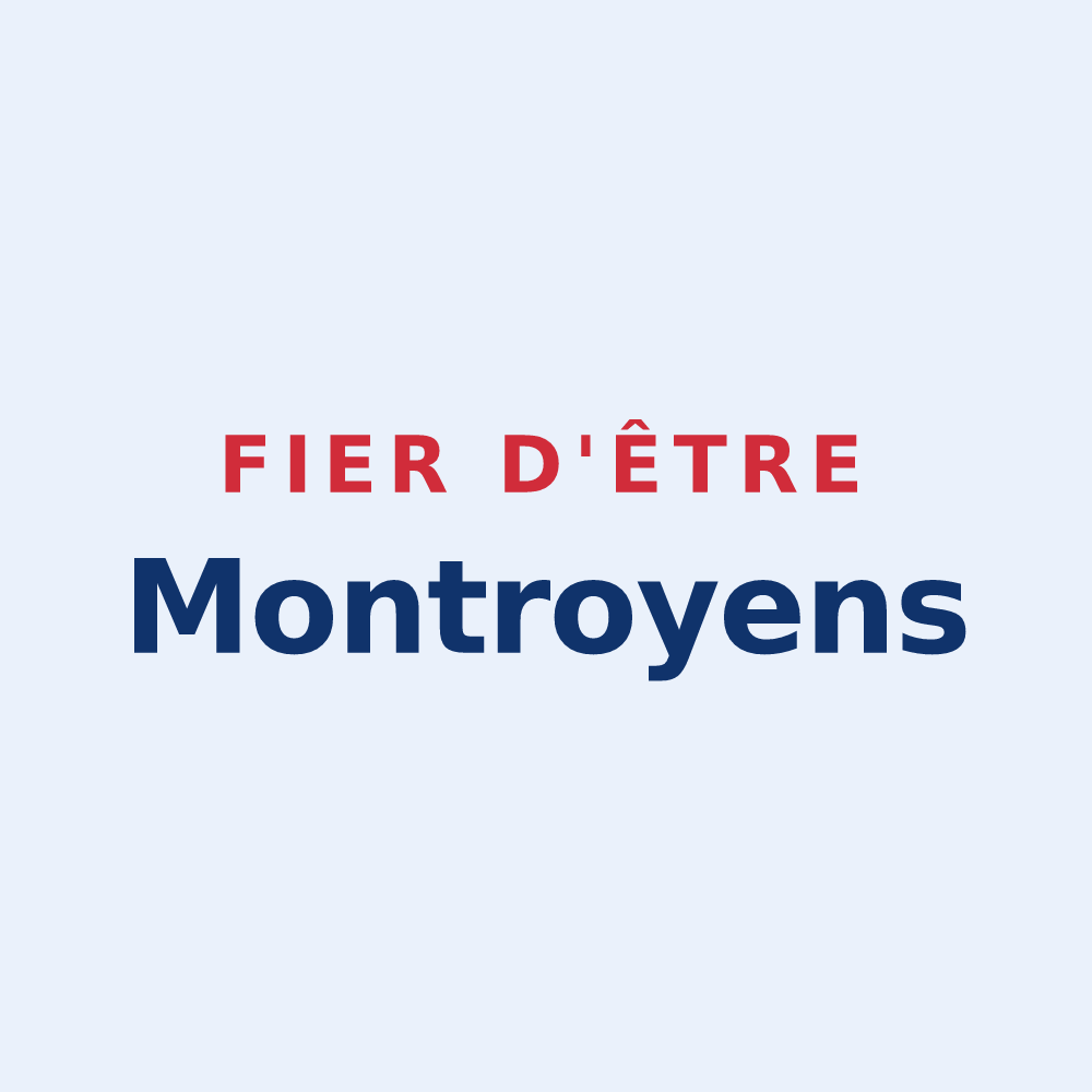 Sticker « Fier d'être Montroyens » — design pour Montroy