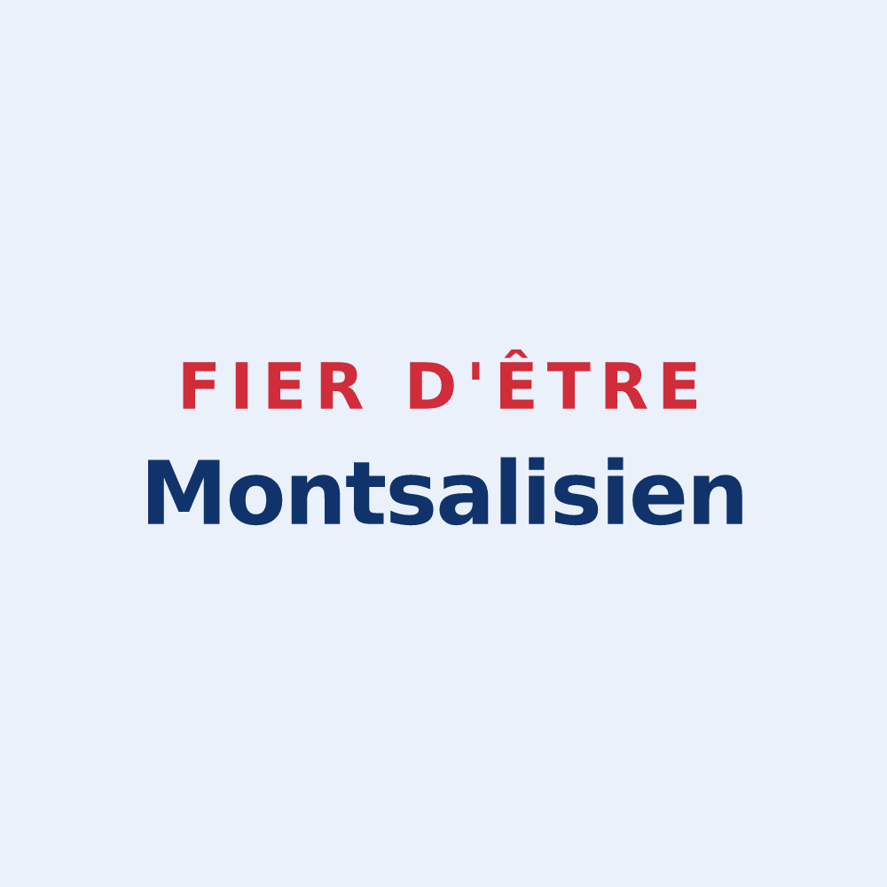 Sticker « Fier d'être Montsalisien » — design pour Montsalès