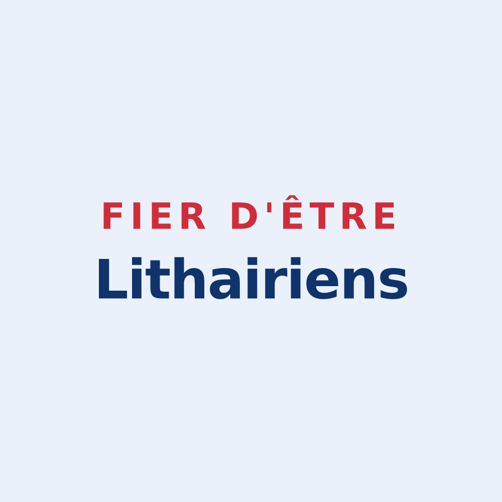 Sticker « Fier d'être Lithairiens » — design pour Montsenelle