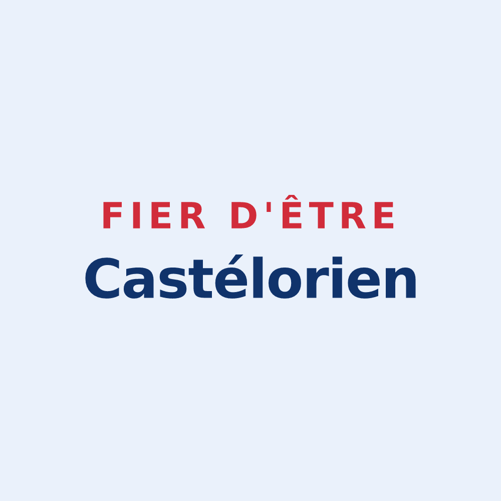 Sticker « Fier d'être Castélorien » — design pour Montval-sur-Loir