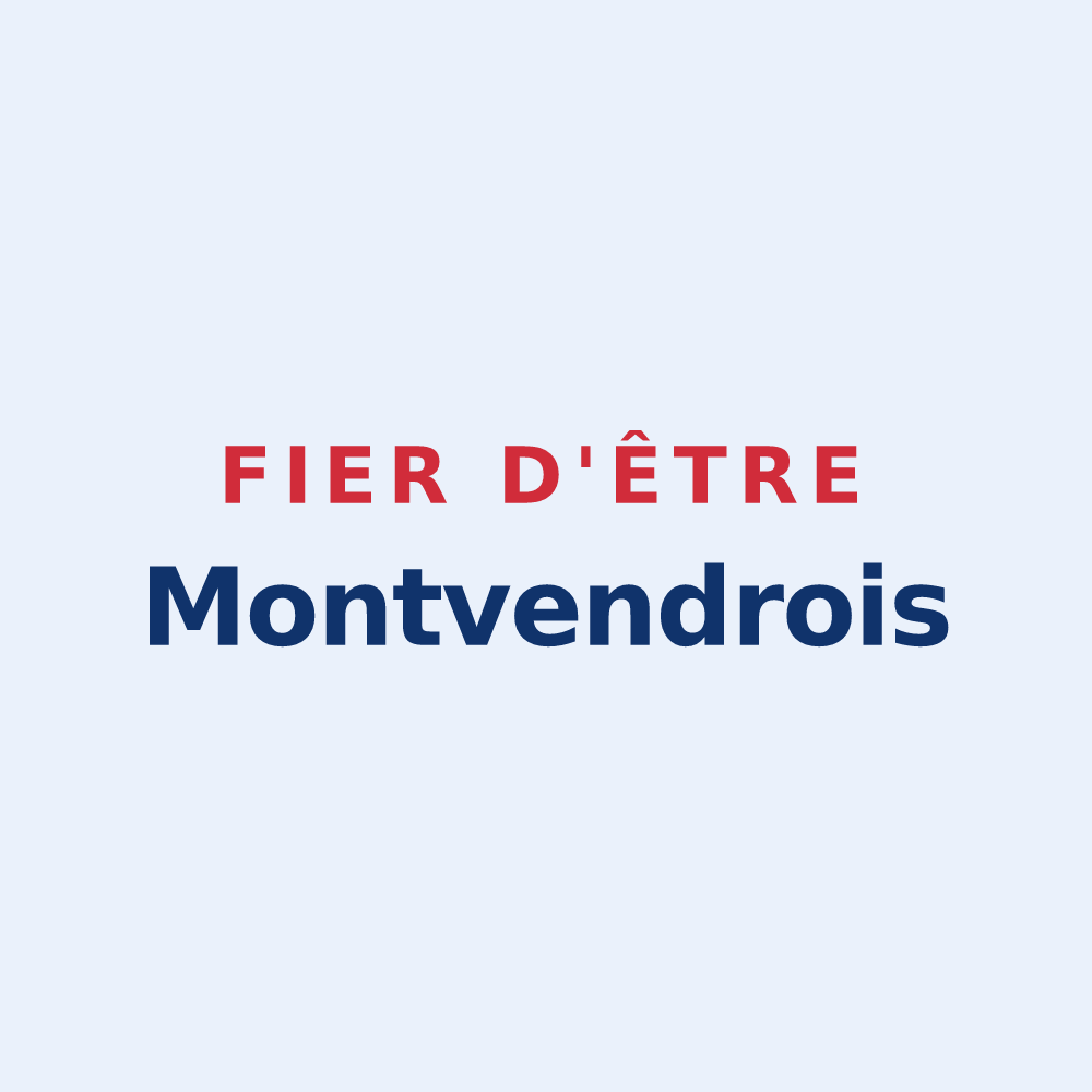 Sticker « Fier d'être Montvendrois » — design pour Montvendre