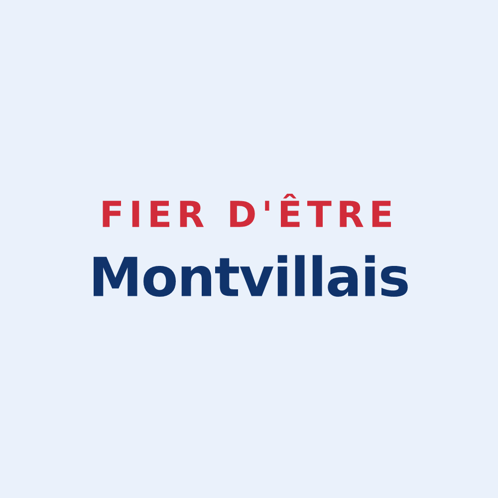Sticker « Fier d'être Montvillais » — design pour Montville