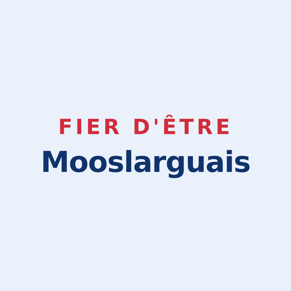 Sticker « Fier d'être Mooslarguais » — design pour Mooslargue