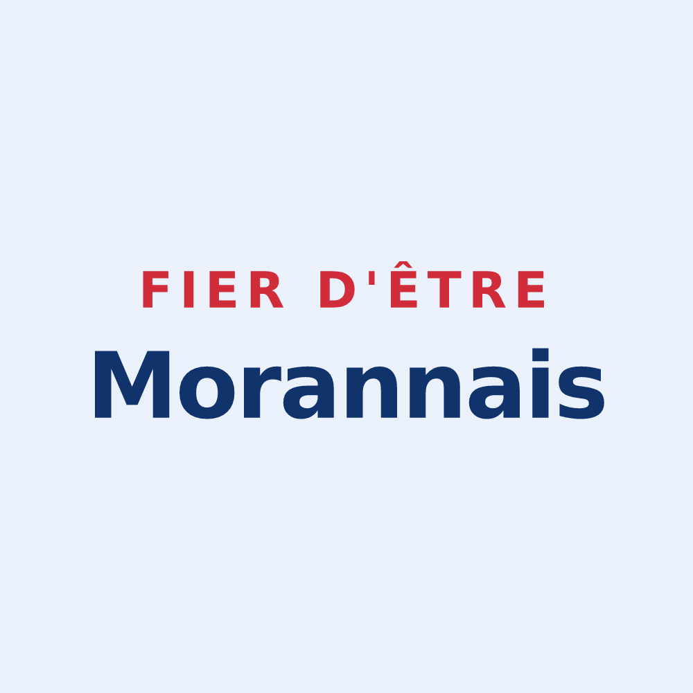 Sticker « Fier d'être Morannais » — design pour Morannes sur Sarthe-Daumeray