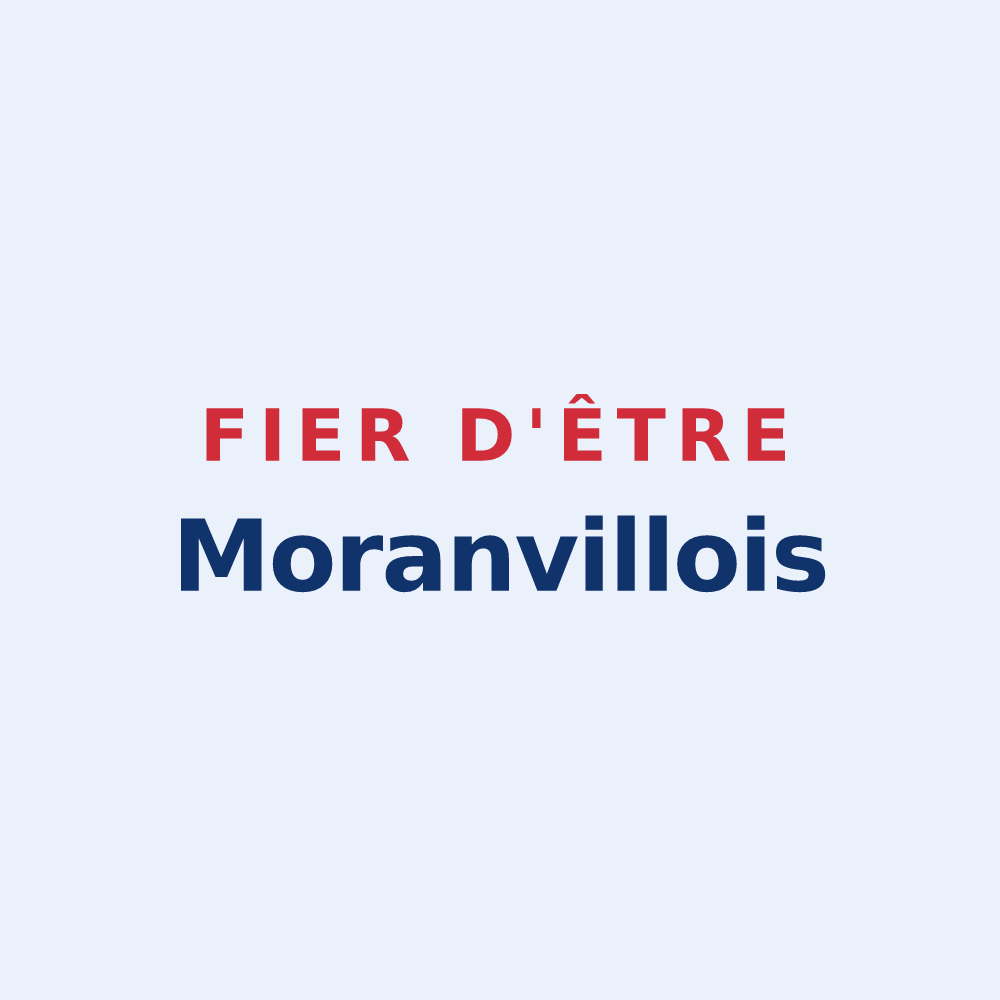 Sticker « Fier d'être Moranvillois » — design pour Moranville
