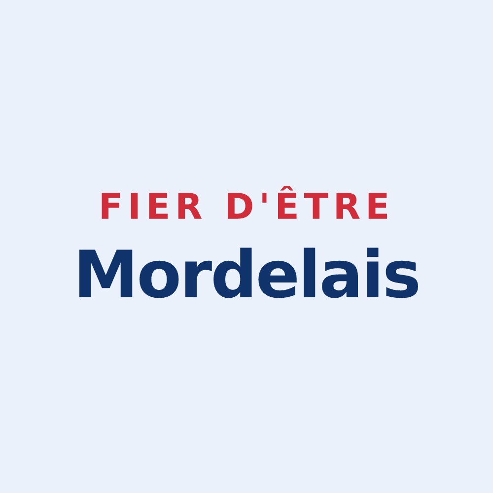 Sticker « Fier d'être Mordelais » — design pour Mordelles