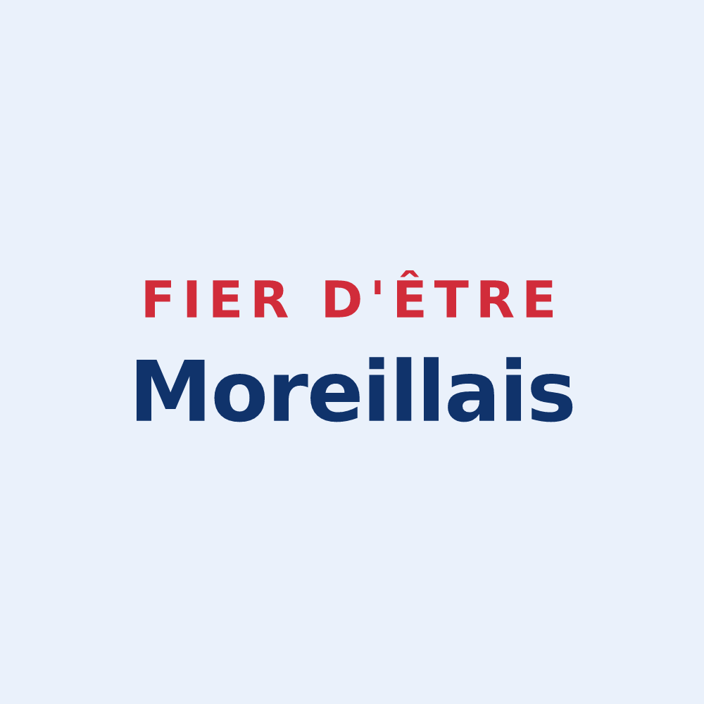 Sticker « Fier d'être Moreillais » — design pour Moreilles