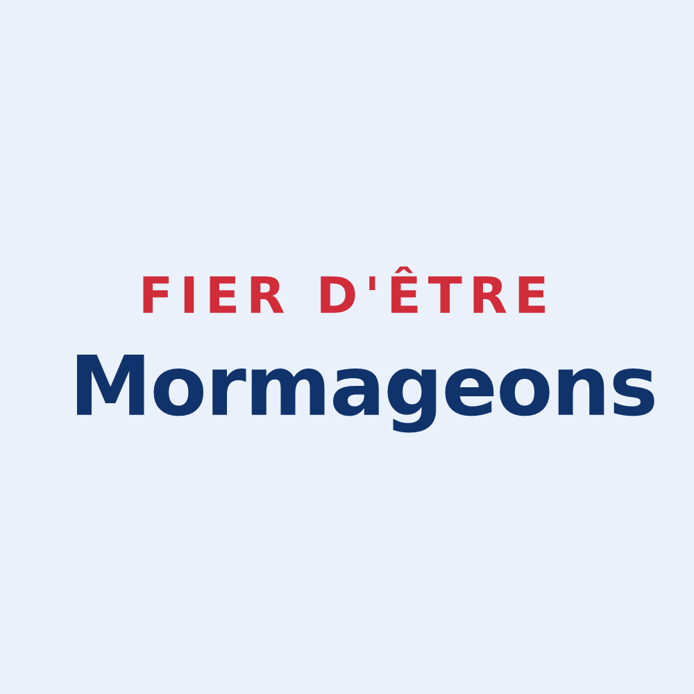 Sticker « Fier d'être Mormageons » — design pour Morelmaison