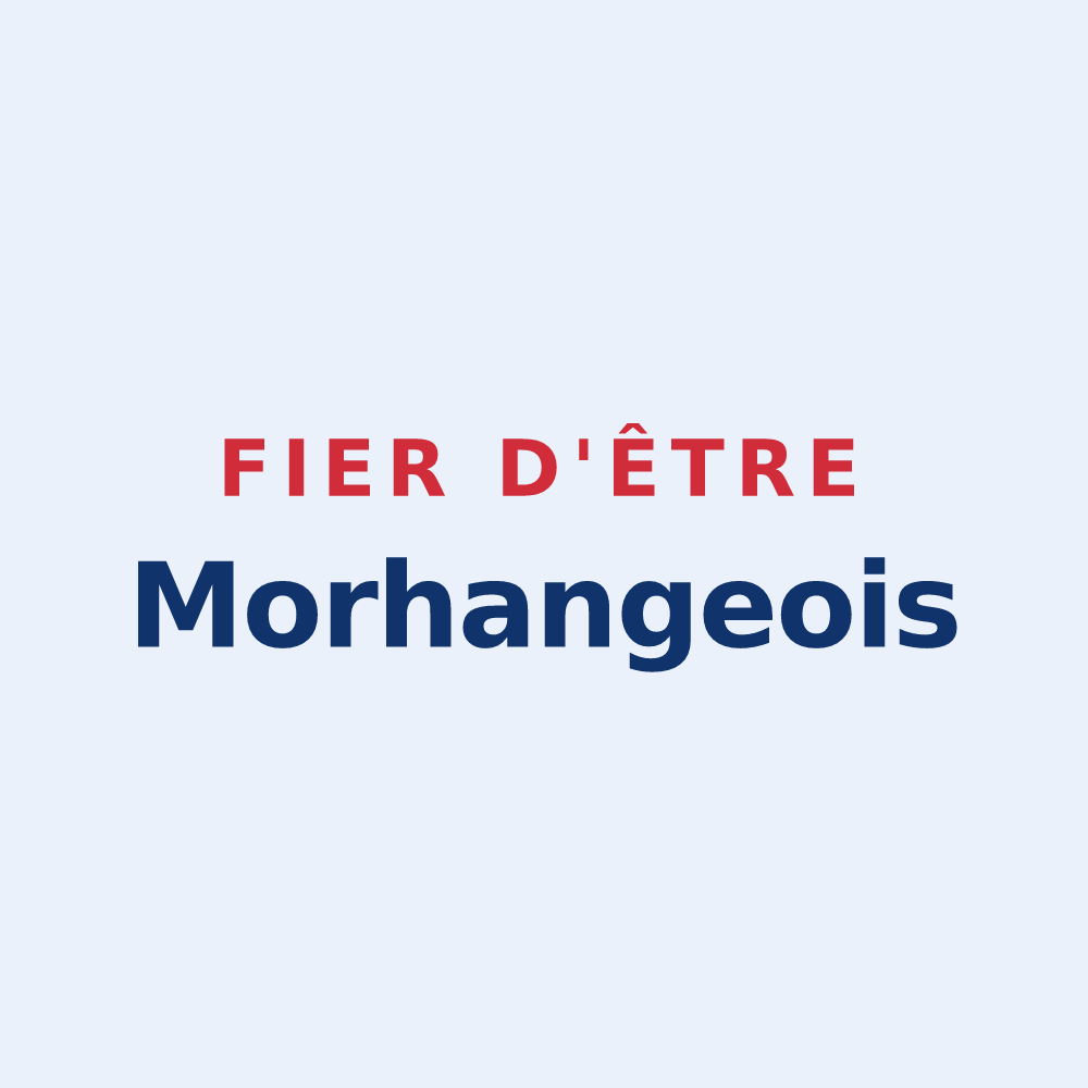 Sticker « Fier d'être Morhangeois » — design pour Morhange